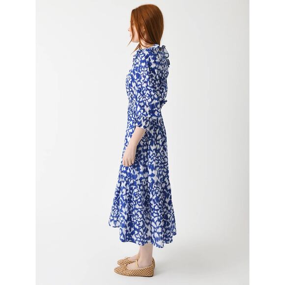 TUCKERNUCK Banjanan IKAT Floral Bluing Pearl Dress NWT Size XS - Picture 7 of 12